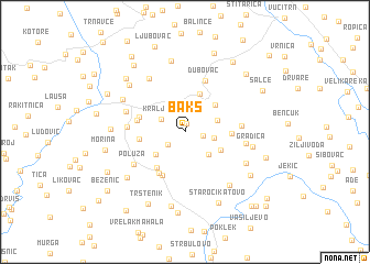 map of Baks