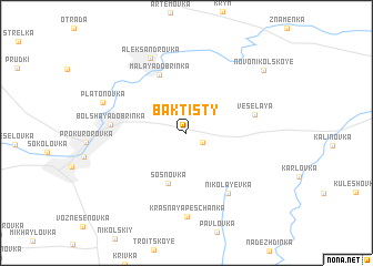 map of Baktisty