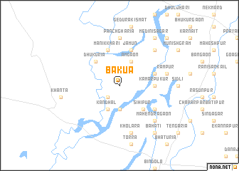 map of Bakua