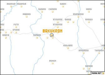 map of Bakukrom