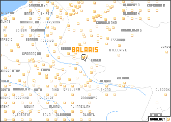 map of Balaaïs