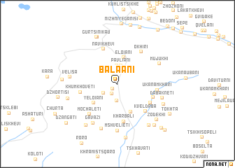 map of Balaani