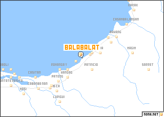 map of Balabalat