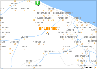 map of Bālāband