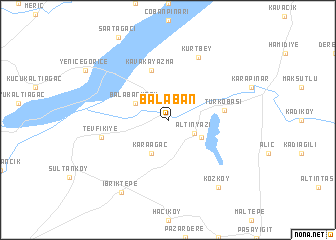 map of Balaban