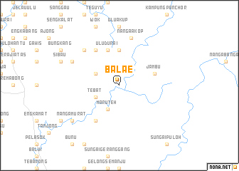 map of Balae