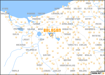 map of Balagan