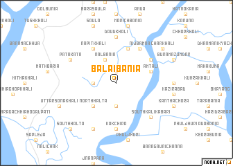 map of Balāibania