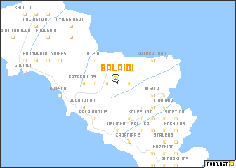 map of Balaíoi