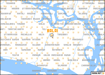 map of Balai