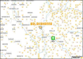 map of Bālak Bhanna