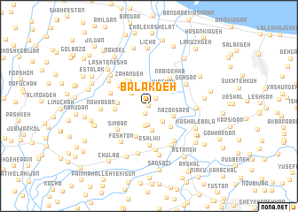 map of Balakdeh