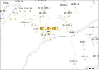 map of Balakend