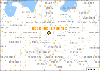 map of Bālā Mo‘allem Kolā