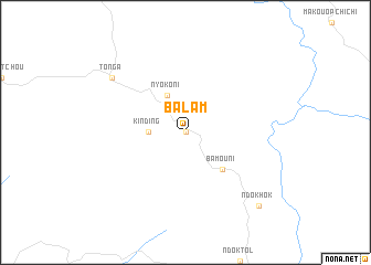 map of Balam