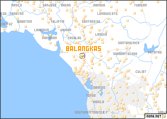 map of Balangkas