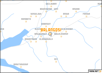 map of Balangosi