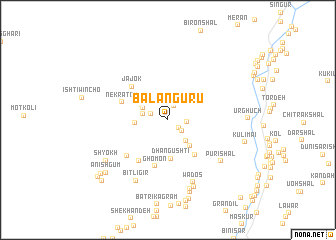 map of Balangūru