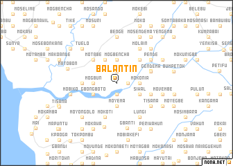 map of Balantin