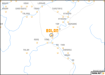 map of Ba Lan