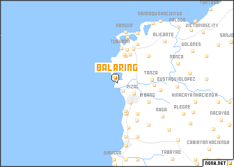 map of Balaring