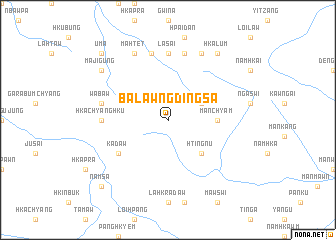 map of Balawng Dingsa