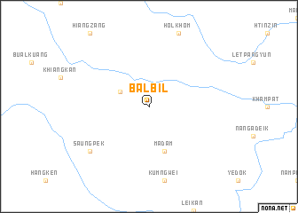 map of Balbil