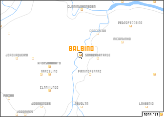 map of Balbino