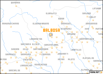 map of Balbosa