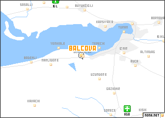 map of Balçova