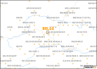 map of Balde