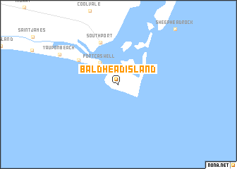 map of Bald Head Island