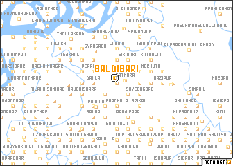 map of Bāldibāri
