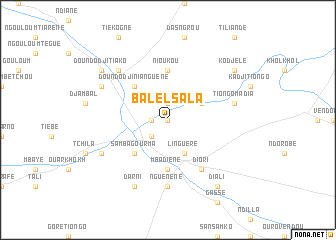 map of Balel Sala