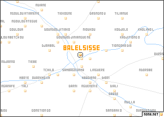 map of Balel Sissé