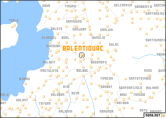 map of Balentiouac