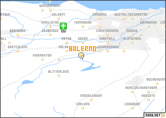 map of Balerno