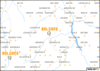 map of Balgare