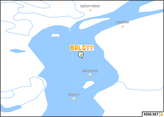 map of Balgyy