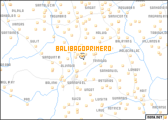 map of Balibago Primero