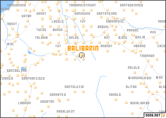 map of Balibarin