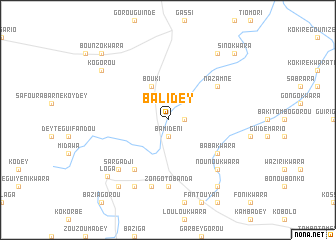 map of Balidey