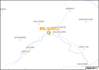 map of Balidianzi