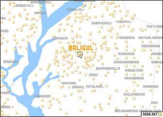 map of Bali Gul