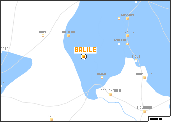 map of Balile