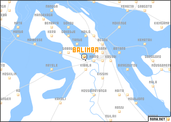 map of Balimba