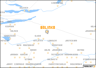 map of Balinka