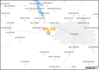 map of Balino