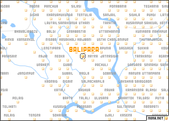 map of Bālipāra