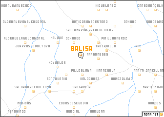 map of Balisa